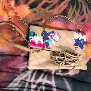 Beautiful over the shoulder clutch purse